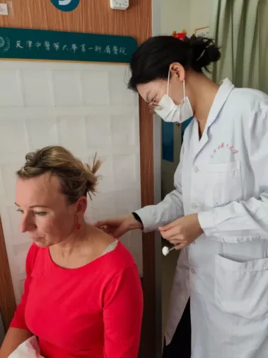 Studijní pobyt v Číně na Tianjin University of Traditional Chinese Medicine Škola Čínské Medicíny Brno Tradiční Čínska Medicína Česká Republika