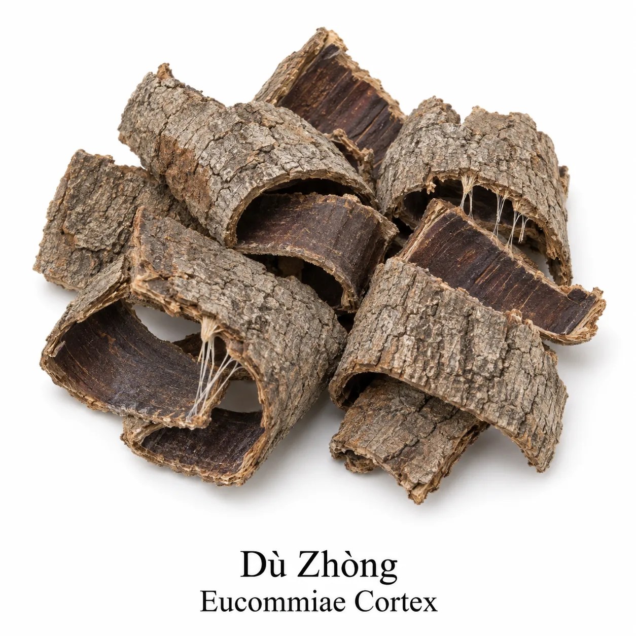 Du Zhong - surovina