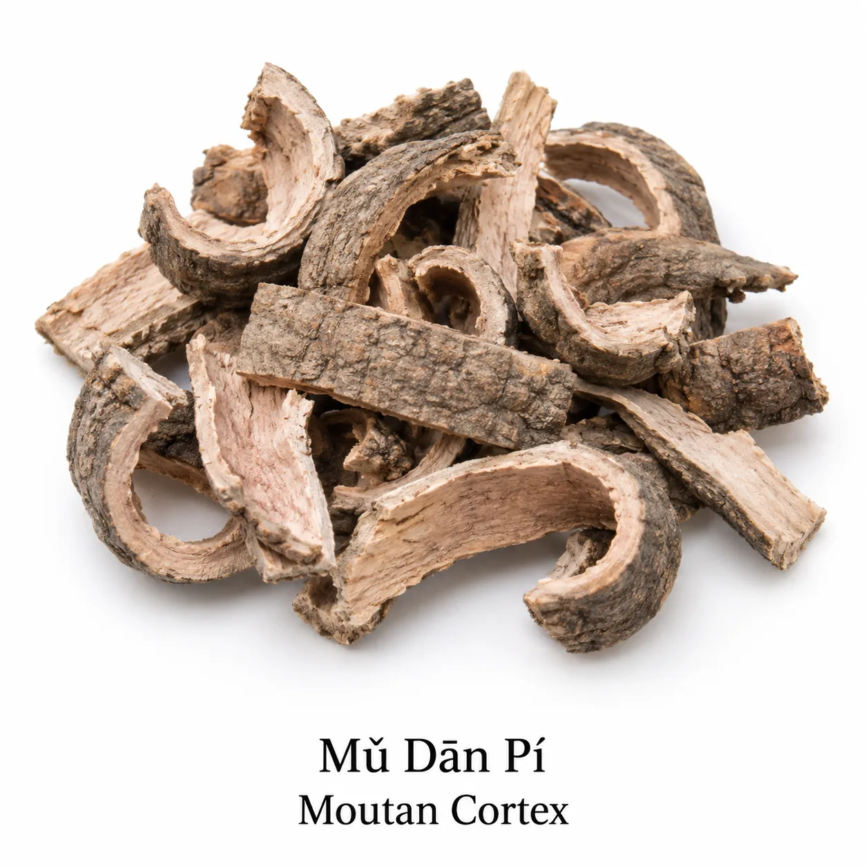 Mu Dan Pi - surovina